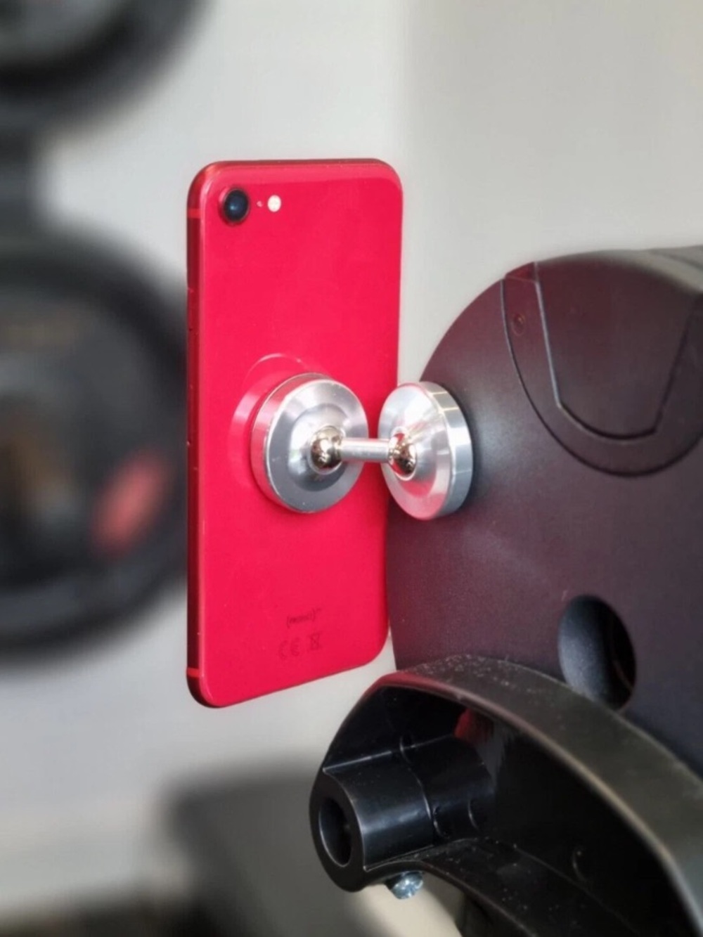 Double Sided Magnetic Phone Holder Gym Tiktok Influencer Hands Free 360 Degree - Picture 2 of 3